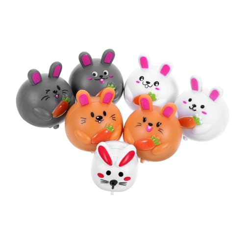 Toddmomy 7 Stück Kinderspielzeug Reibung Rennfahrer zurückziehen Kaninchen Tierauto-Kleinkindspielzeug Tierfahrzeuge für Auto zurückziehen Mini -Spielzeugautos Abs Toddmomy 7 Stück Kinderspielzeug Reibung Rennfahrer zurückziehen Kaninchen Tierauto-Kleinkindspielzeug Tierfahrzeuge für Auto zurückziehen Mini -Spielzeugautos Abs von Toddmomy