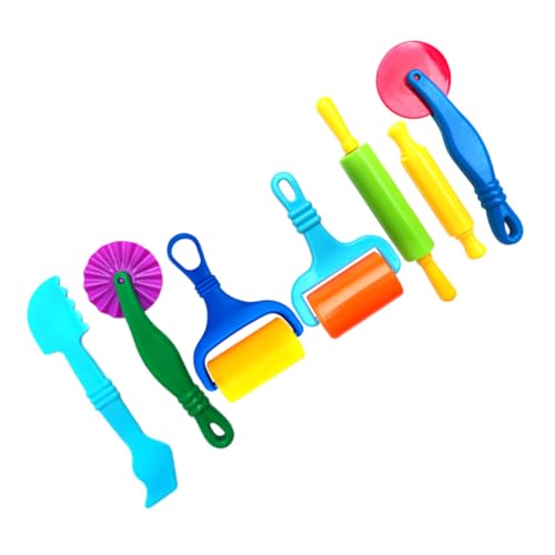 Toddmomy 7 Stück Teiliges Knetroller Robustem Kunststoff Spielerisches Modellierwerkzeug für Fördert Kreativität und Feinmotorik Geeignet für Knete Inklusive und Großer Zufällige Farbe Toddmomy 7 Stück Teiliges Knetroller Robustem Kunststoff Spielerisches Modellierwerkzeug für Fördert Kreativität und Feinmotorik Geeignet für Knete Inklusive und Großer Zufällige Farbe von Toddmomy