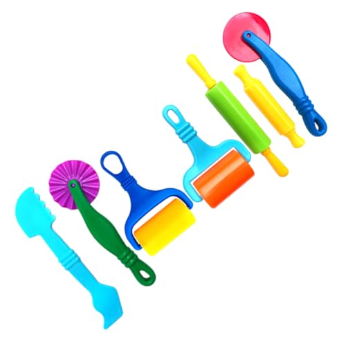 Toddmomy 7 Stück Teiliges Kunststoff Knetroller für DIY Modellierwerkzeug mit Handroller Robustes Sandformen Zubehör Fördert Kreativität und Feinmotorik Farbe Zufällig Zufällige Farbe Toddmomy 7 Stück Teiliges Kunststoff Knetroller für DIY Modellierwerkzeug mit Handroller Robustes Sandformen Zubehör Fördert Kreativität und Feinmotorik Farbe Zufällig Zufällige Farbe von Toddmomy