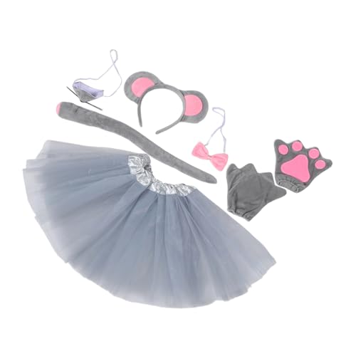 Toddmomy 7stücke Graues Mauskostüm Mausstirnband Grauen Mausohren Und Maushaarband Tier-anzieh-Stirnband Und Mausohren-haarreif Für Tier-Cosplay Rattenkostüm-Accessoire Und Maus-Outfit Toddmomy 7stücke Graues Mauskostüm Mausstirnband Grauen Mausohren Und Maushaarband Tier-anzieh-Stirnband Und Mausohren-haarreif Für Tier-Cosplay Rattenkostüm-Accessoire Und Maus-Outfit von Toddmomy