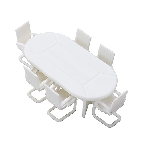 Toddmomy 7Stücke Teiliges Modellspielzeug Set für Besprechungsräume und Stühle für Indoor Dekoration und DIY Projekte Sicher und Toddmomy 7Stücke Teiliges Modellspielzeug Set für Besprechungsräume und Stühle für Indoor Dekoration und DIY Projekte Sicher und von Toddmomy