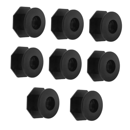 Toddmomy 8 Paar Lager Für Fußballmaschinen Fußballteile Foose Ball Tischball Tischfußball Ersatz Tischfußball Lager Tischfußballspieler Tischfußballlager Fußballbrettlager Black Plastik von Toddmomy