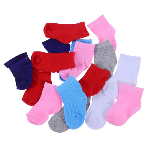Toddmomy 8 Paare Puppensocken für Puppen Bunte für Spielzeugdekoration Realistisch Gestaltete Strümpfe für Puppenhaus und Fotoshooting Vielseitiges Zubehör Toddmomy 8 Paare Puppensocken für Puppen Bunte für Spielzeugdekoration Realistisch Gestaltete Strümpfe für Puppenhaus und Fotoshooting Vielseitiges Zubehör von Toddmomy