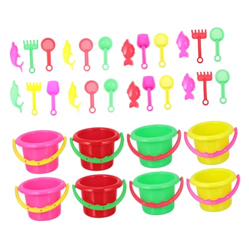 Toddmomy 8 Sätze Sandspielzeug Set für Teiliges Strandspielzeug mit Eimer und Förmchen Geeignet für Kreatives Am Strand Farblich Sortiert Langlebig und Sicher für Kleine Toddmomy 8 Sätze Sandspielzeug Set für Teiliges Strandspielzeug mit Eimer und Förmchen Geeignet für Kreatives Am Strand Farblich Sortiert Langlebig und Sicher für Kleine von Toddmomy