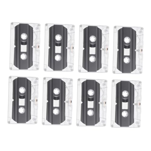Toddmomy 8 Stück Leeres Band Leere Kassetten, Audiokassetten Musikband Bandrekorder Miniband Kassettenband Leer Kassettenmusik Kassettenrekorder Mikrokassettenspieler Transparent Plastik Toddmomy 8 Stück Leeres Band Leere Kassetten, Audiokassetten Musikband Bandrekorder Miniband Kassettenband Leer Kassettenmusik Kassettenrekorder Mikrokassettenspieler Transparent Plastik von Toddmomy