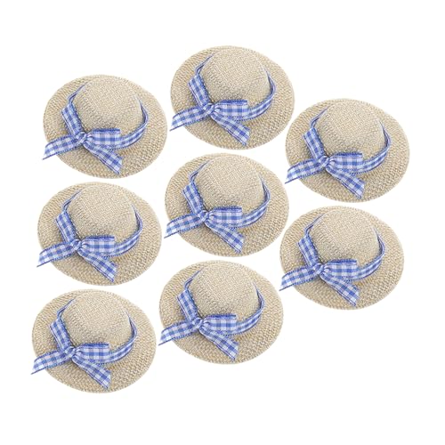 Toddmomy 8 Stück Mini -puppengestricke Strohhut Mini-bauhut Mini-Hut Puppenhauszubehör Mini-Zylinder Mini-hüte Mini-strohhüte Figuren Mini-strickmützen Aus Strohimitat Stoff Beige Toddmomy 8 Stück Mini -puppengestricke Strohhut Mini-bauhut Mini-Hut Puppenhauszubehör Mini-Zylinder Mini-hüte Mini-strohhüte Figuren Mini-strickmützen Aus Strohimitat Stoff Beige von Toddmomy