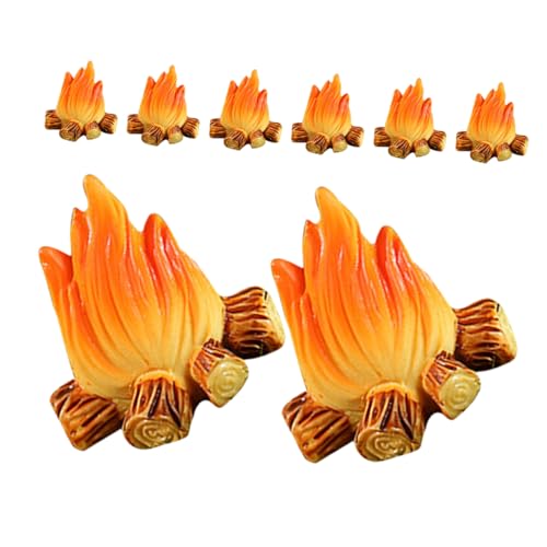Toddmomy 8 Stück Miniatur Feuerstelle Teiliges Campfire Ornament aus Resin für Puppenhaus und Garten Mikro Szenendekoration für DIY Projekte und Kreative Bastelarbeiten Toddmomy 8 Stück Miniatur Feuerstelle Teiliges Campfire Ornament aus Resin für Puppenhaus und Garten Mikro Szenendekoration für DIY Projekte und Kreative Bastelarbeiten von Toddmomy