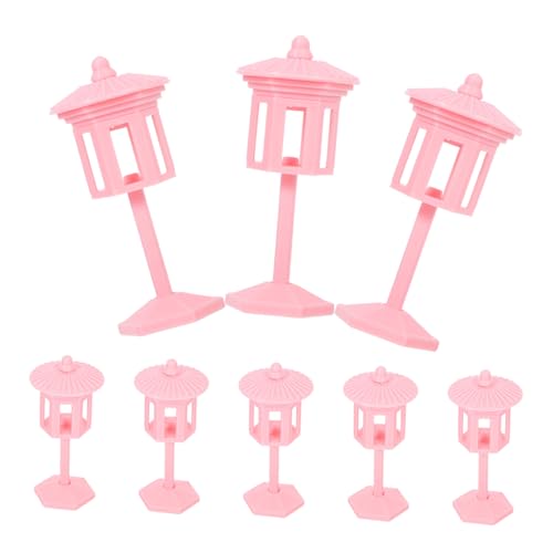Toddmomy 8 Stück Miniatur-stehlampe: Vintage-puppenhauslampe – Rosa Miniaturmöbel – Spielzeuglichter, Spielzeug Für Mädchen, Puppenhaus-dekorationszubehör Toddmomy 8 Stück Miniatur-stehlampe: Vintage-puppenhauslampe – Rosa Miniaturmöbel – Spielzeuglichter, Spielzeug Für Mädchen, Puppenhaus-dekorationszubehör von Toddmomy