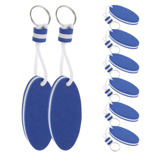 Toddmomy Einzigartiges Segelzubehör Schwimmender Schlüsselanhänger Ovaler Schlüsselanhänger Für Outdoor-aktivitäten von Toddmomy
