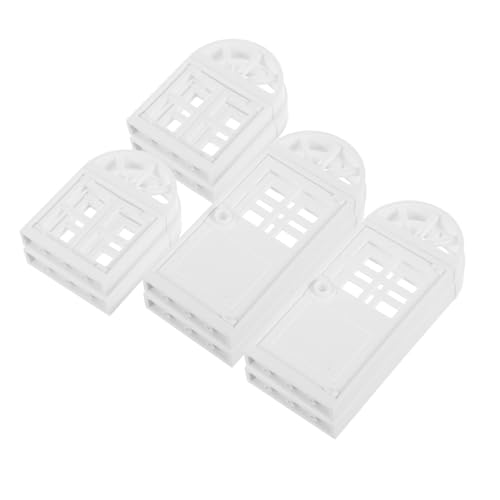 Toddmomy 8 Stück Puppenhausminiaturen Puppenhausmöbelzubehör White von Toddmomy