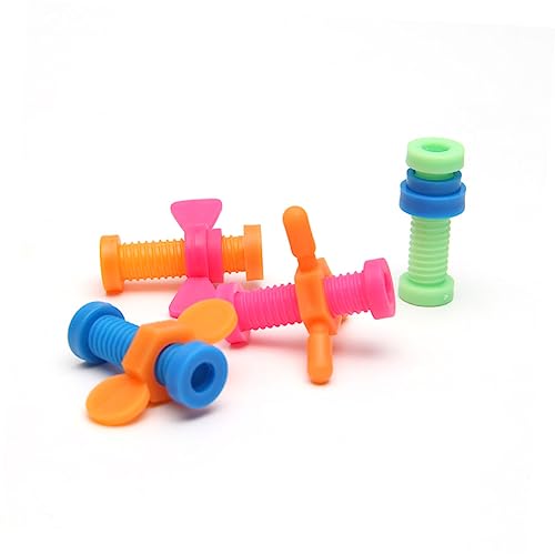 Toddmomy 8 Stück Teiliges Abs Schraubspielzeug Bunt Stressreduzierend Fördert Hand Auge Koordination Leicht Tragbar Pädagogisches Kinderspielzeug für Alltag und Party Zufällige Farbe Toddmomy 8 Stück Teiliges Abs Schraubspielzeug Bunt Stressreduzierend Fördert Hand Auge Koordination Leicht Tragbar Pädagogisches Kinderspielzeug für Alltag und Party Zufällige Farbe von Toddmomy