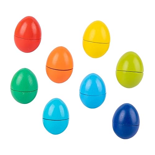 Toddmomy 8 Stück Teiliges Ei Förmiges Lernspielzeug aus Holz für Bunte Formen Erkennung Fördert Kreativität und Feinmotorik Interaktives Eltern Junge Mädchen Geeignet für Junge Mädchen und Toddmomy 8 Stück Teiliges Ei Förmiges Lernspielzeug aus Holz für Bunte Formen Erkennung Fördert Kreativität und Feinmotorik Interaktives Eltern Junge Mädchen Geeignet für Junge Mädchen und von Toddmomy