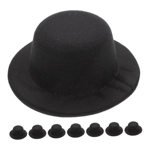 Toddmomy 8 Stück Teiliges Kleine Schwarze Mini zylinderhüte aus Weichem Material Vielseitige Partydeko für Puppen Schneemann basteln Kuscheltiere DIY kreativprojekte für Weihnachts Toddmomy 8 Stück Teiliges Kleine Schwarze Mini zylinderhüte aus Weichem Material Vielseitige Partydeko für Puppen Schneemann basteln Kuscheltiere DIY kreativprojekte für Weihnachts von Toddmomy