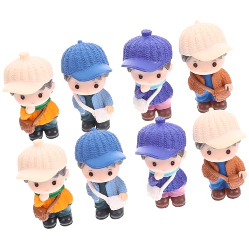 Toddmomy 8 Stück Teiliges Mikrolandschaft Dekorationsornament Süße Junge und Mädchen Figuren für Kuchen DIY Dekoration für Geburtstagsfeiern und Toddmomy 8 Stück Teiliges Mikrolandschaft Dekorationsornament Süße Junge und Mädchen Figuren für Kuchen DIY Dekoration für Geburtstagsfeiern und von Toddmomy