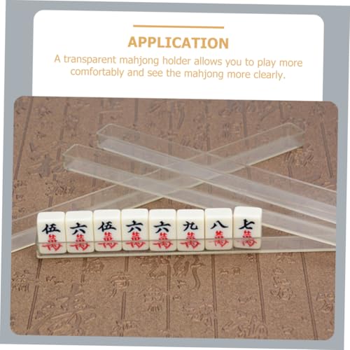 Toddmomy 8 Stück Teiliges Mini Mahjong U förmiges Kartenhalter aus Robustem Kunststoff Rutschfestes Aufbewahrungsrack für Reise und Familien Mahjong Spiele Toddmomy 8 Stück Teiliges Mini Mahjong U förmiges Kartenhalter aus Robustem Kunststoff Rutschfestes Aufbewahrungsrack für Reise und Familien Mahjong Spiele von Toddmomy