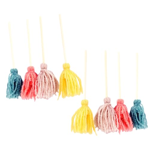 Toddmomy 8 Stück Teiliges Miniatur Puppenhaus Reinigungsset mit Farbigen Mini Mop Modellen Langlebige Puppenhauszubehör für Dekorative Miniaturputzwerkzeuge für Puppenstube und Toddmomy 8 Stück Teiliges Miniatur Puppenhaus Reinigungsset mit Farbigen Mini Mop Modellen Langlebige Puppenhauszubehör für Dekorative Miniaturputzwerkzeuge für Puppenstube und von Toddmomy