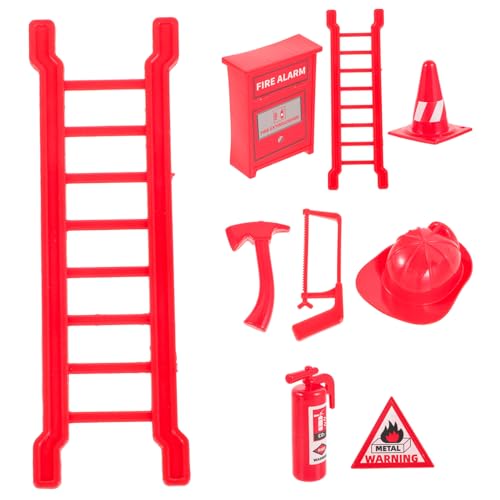 Toddmomy 8 Stück Teiliges Puppenhaus Feuerwehrzubehör aus Leichtem Rostfreiem Kunststoff Miniatur Feuerlöscher für Puppenhaus Dekoration und Partyspielzeug Toddmomy 8 Stück Teiliges Puppenhaus Feuerwehrzubehör aus Leichtem Rostfreiem Kunststoff Miniatur Feuerlöscher für Puppenhaus Dekoration und Partyspielzeug von Toddmomy