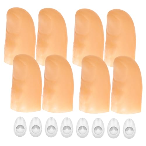 Toddmomy 8 Stück Teiliges Set Leuchtende Daumenlichter für Zaubertricks Fingerlampen für Party Requisiten und Unterhaltung für Erwachsene Geeignet Toddmomy 8 Stück Teiliges Set Leuchtende Daumenlichter für Zaubertricks Fingerlampen für Party Requisiten und Unterhaltung für Erwachsene Geeignet von Toddmomy