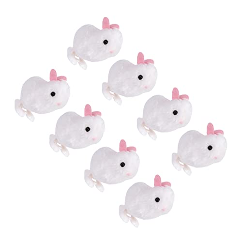 Toddmomy 8 Stücke Bunny Cartoon Walking Wind Up Walking Kleinkind Wind Up Weiß von Toddmomy