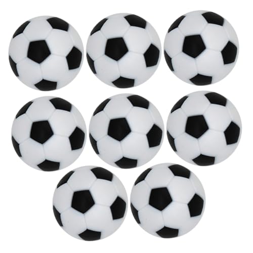 Toddmomy 8 Teiliges Tischfußball Maschinenzubehör Tischfußballbälle Tischfußballzubehör Tischfußballbälle Mini Tischfußballspielzubehör Mini Fußball Schreibtischfußball von Toddmomy