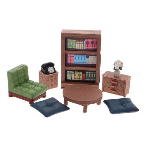 Toddmomy 8-teiliges Mini-puppenhaus-zubehör-Set, Miniatur-bücherregal, Modell, Puppenhaus-Schrank, DIY-mini-modellbausätze Für Puppenhaus-Layout-Requisiten Toddmomy 8-teiliges Mini-puppenhaus-zubehör-Set, Miniatur-bücherregal, Modell, Puppenhaus-Schrank, DIY-mini-modellbausätze Für Puppenhaus-Layout-Requisiten von Toddmomy