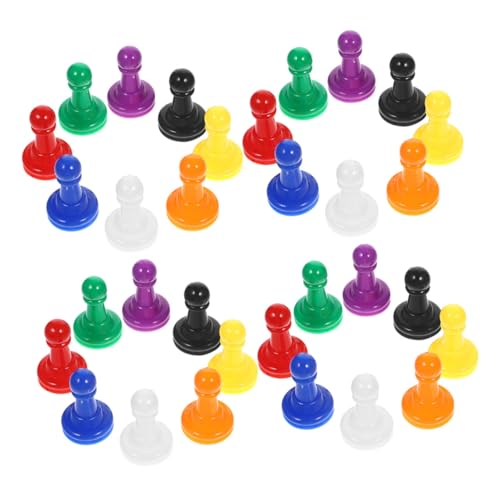 Toddmomy 80 Stück Teiliges Buntes Kunststoff Spielsteine für Brettspiele Kleine Farbige Spielfiguren Langlebig Leicht zu Reinigen für Tischspiele und Partyspiele Geeignet von Toddmomy