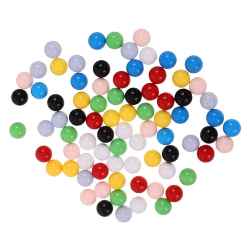 Toddmomy 80 Stück Teiliges Einfarbiger Murmelspielkugeln für Robuste Spielkugeln aus Solidem Material Geeignet für Murmelbahn Chinesisches Dame Spiel und Kreative Lernspiele Toddmomy 80 Stück Teiliges Einfarbiger Murmelspielkugeln für Robuste Spielkugeln aus Solidem Material Geeignet für Murmelbahn Chinesisches Dame Spiel und Kreative Lernspiele von Toddmomy