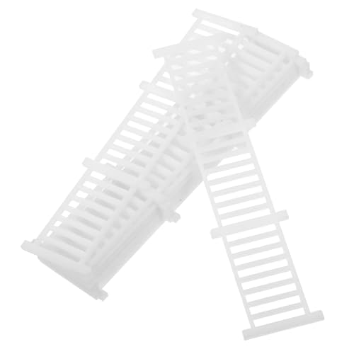 Toddmomy 8Stücke Puppenhaus Zäune aus Hochwertigem Material Zäune für Mikro Landschaften und Gartenornamente für Kreative Mini Hausdekorationen von Toddmomy
