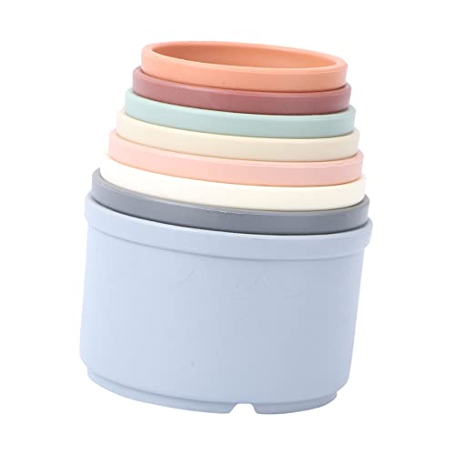 Toddmomy 8Stücke Teiliges Badespielzeug für Stapelbecher mit Cartoon Design Kreatives Duschspielzeug Hand Auge Koordination und Farbenerkennung Toddmomy 8Stücke Teiliges Badespielzeug für Stapelbecher mit Cartoon Design Kreatives Duschspielzeug Hand Auge Koordination und Farbenerkennung von Toddmomy