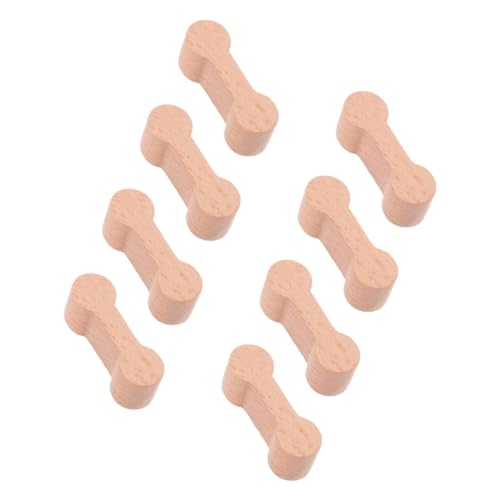 Toddmomy 8Stücke Teiliges Holzstreckenanschluss für Holzeisenbahn Dekorative Adapter für Kreatives und DIY für Fähigkeiten und Fantasie von Toddmomy