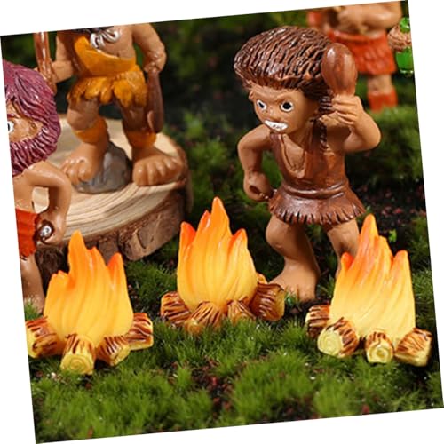 Toddmomy 8Stücke Teiliges Miniatur Modell für Puppenhaus Dekoration Künstliches Feuer für Landschaftsbau DIY Projekte und Camping Mottopartys Toddmomy 8Stücke Teiliges Miniatur Modell für Puppenhaus Dekoration Künstliches Feuer für Landschaftsbau DIY Projekte und Camping Mottopartys von Toddmomy
