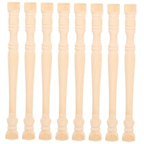 Toddmomy 8Stücke Teiliges Römische Säulen Für Puppenhaus Dekoration Holzsäulen Zubehör Für DIY Mini Landschaft Toddmomy 8Stücke Teiliges Römische Säulen Für Puppenhaus Dekoration Holzsäulen Zubehör Für DIY Mini Landschaft von Toddmomy