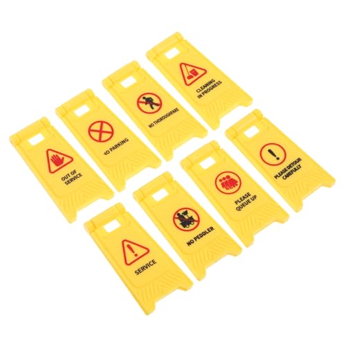 Toddmomy 8Stücke Teiliges Verkehrsschilder für Kognitive Lernspielzeuge aus Langlebigem Interaktive Warnschilder für Rollenspiele und Verkehrserziehung für Jungen Toddmomy 8Stücke Teiliges Verkehrsschilder für Kognitive Lernspielzeuge aus Langlebigem Interaktive Warnschilder für Rollenspiele und Verkehrserziehung für Jungen von Toddmomy