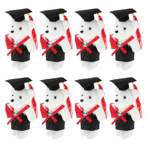 Toddmomy 8pcs DIY Graduation Bear Blumenstrauß Mini Plüschbär Für Die Abschlusssaison Für Abschlussfeier Glückwunsch Grad Decorative Plüschbär Toddmomy 8pcs DIY Graduation Bear Blumenstrauß Mini Plüschbär Für Die Abschlusssaison Für Abschlussfeier Glückwunsch Grad Decorative Plüschbär von Toddmomy