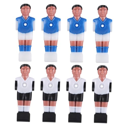 Toddmomy 8pcs Tabelle Fußball Ersatz Spieler Puppe Teil Foosballspieler Für Schreibtisch Fußballtische Spieler Foosball -Figuren Foosball -Mann Tischspieler von Toddmomy