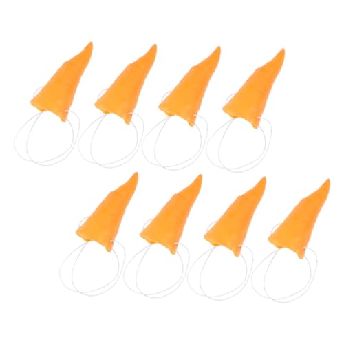 Toddmomy 8stücke Teiliges Karottennase Vinyl Für Schneemann Und Hexenkostüme Lustige Verkleidung Accessoires Für Halloween Und Weihnachtsfeiern Für Kreative Veranstaltungen Und von Toddmomy