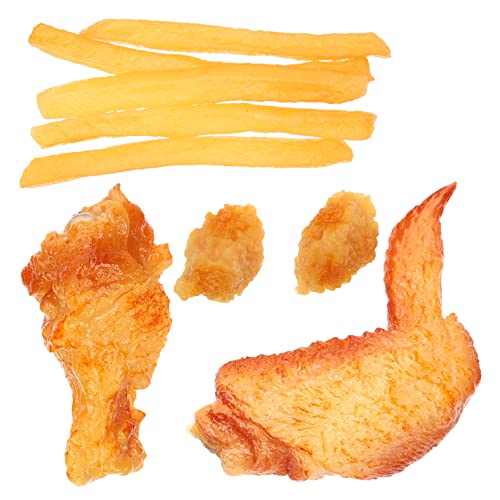 Toddmomy 9 Stück Künstliches Essen Modell Teiliges Gefälschte und Pommes Frites Spielessen für Kleinkinder Dekoratives Lebensmittelspielzeug Realistische Nachbildung Toddmomy 9 Stück Künstliches Essen Modell Teiliges Gefälschte und Pommes Frites Spielessen für Kleinkinder Dekoratives Lebensmittelspielzeug Realistische Nachbildung von Toddmomy