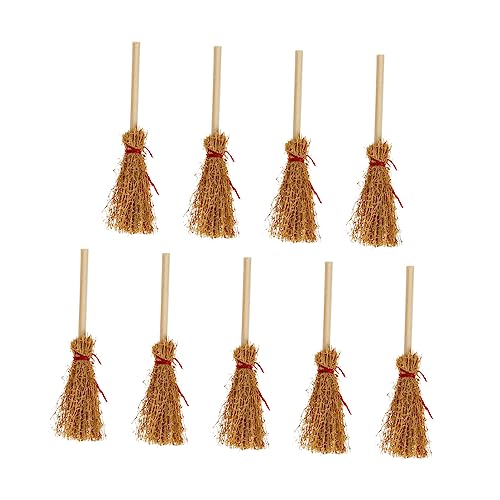 Toddmomy 9 Stück Teiliges Mini Besen für Puppenhausdekoration Miniatur Reinigungswerkzeuge für Kreative Spielszene und Puppenstubenaccessoires Toddmomy 9 Stück Teiliges Mini Besen für Puppenhausdekoration Miniatur Reinigungswerkzeuge für Kreative Spielszene und Puppenstubenaccessoires von Toddmomy
