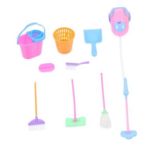 Toddmomy 9 Stück Teiliges Mini Reinigungsset für Lustiges Haushalts mit Realistischem Design Farbenfrohes Rollenspielzubehör für Mädchen und Jungen Fördert Kreativität und Zufällige Farbe Toddmomy 9 Stück Teiliges Mini Reinigungsset für Lustiges Haushalts mit Realistischem Design Farbenfrohes Rollenspielzubehör für Mädchen und Jungen Fördert Kreativität und Zufällige Farbe von Toddmomy