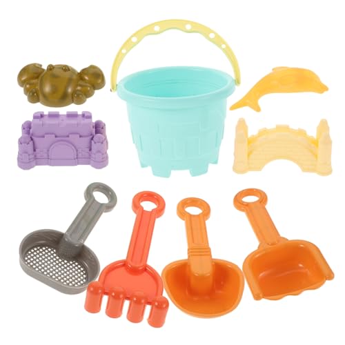 Toddmomy 9 Stück Teiliges Sandspielzeug Set für Eimer Schaufel und Förmchen für Strand und Garten für Outdoor Wasseraktivitäten und Kreatives Sandburgenbauen Toddmomy 9 Stück Teiliges Sandspielzeug Set für Eimer Schaufel und Förmchen für Strand und Garten für Outdoor Wasseraktivitäten und Kreatives Sandburgenbauen von Toddmomy