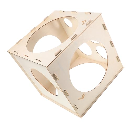 Toddmomy 9Löcher Ballonmaß Box Aus Holz Präzises Messwerkzeug Für Ballongrößen Für Dekorationen Bei Partys Und Veranstaltungen Benutzerfreundlich Und Tragbar Toddmomy 9Löcher Ballonmaß Box Aus Holz Präzises Messwerkzeug Für Ballongrößen Für Dekorationen Bei Partys Und Veranstaltungen Benutzerfreundlich Und Tragbar von Toddmomy