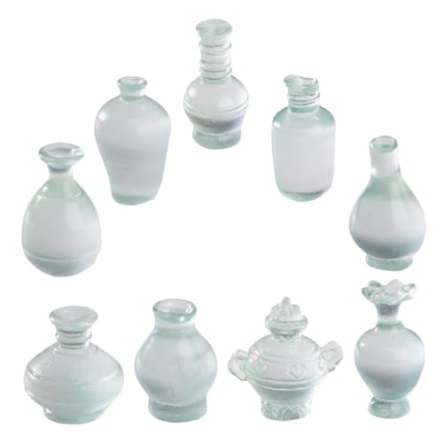 Toddmomy 9Stücke Dekorationen Für Puppenhäuser Blumenflaschen Kreative Harz Vasen Für Mikrolandschaften Exquisite Details DIY Projekte Toddmomy 9Stücke Dekorationen Für Puppenhäuser Blumenflaschen Kreative Harz Vasen Für Mikrolandschaften Exquisite Details DIY Projekte von Toddmomy