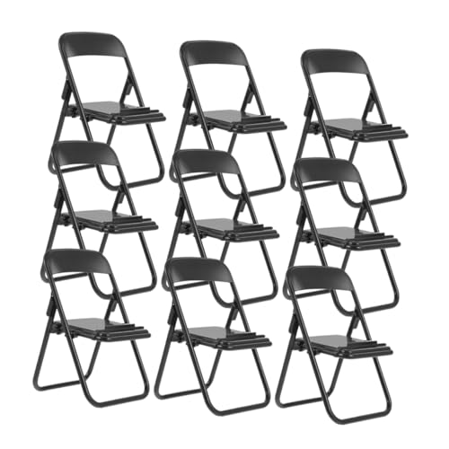 Toddmomy 9Stücke Klappstuhl Modell Teiliges Faltbare Puppenhaus Requisite Praktischer Handyständer Dekoratives Zubehör für Zuhause und Büro Glatte Oberfläche Toddmomy 9Stücke Klappstuhl Modell Teiliges Faltbare Puppenhaus Requisite Praktischer Handyständer Dekoratives Zubehör für Zuhause und Büro Glatte Oberfläche von Toddmomy