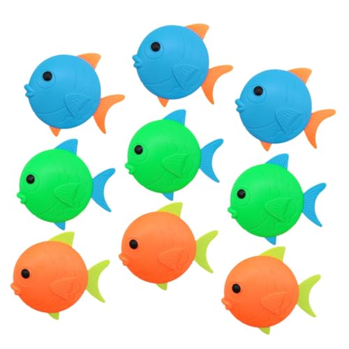 Toddmomy 9Stücke Teiliges Tauchspielzeug Für Pool Plastikfische Für Unterwasser Diving Spiele Poolspielzeug Für Spaß Im Wasser Toddmomy 9Stücke Teiliges Tauchspielzeug Für Pool Plastikfische Für Unterwasser Diving Spiele Poolspielzeug Für Spaß Im Wasser von Toddmomy