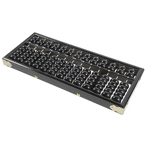 Toddmomy Abakus Für Abakus Lehrreich Abakus Im Vintage-Stil Abakus Für Bildung Abakus Für Erwachsene Rechenspielzeug Chinesischer Holzabakus Abakus-Tool Hölzern Black von Toddmomy