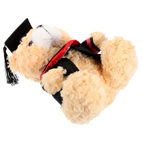 Toddmomy Abschlussbär Plüschspielzeug mit Doktormütze und Kostüm Süßes zur Graduierung Dekoration für Abschlussfeiern und Tägliche Nutzung Sicher und Langlebig Toddmomy Abschlussbär Plüschspielzeug mit Doktormütze und Kostüm Süßes zur Graduierung Dekoration für Abschlussfeiern und Tägliche Nutzung Sicher und Langlebig von Toddmomy