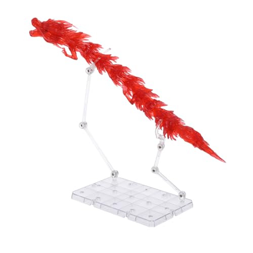 Toddmomy Action Figure Zubehör Dragon aus Verstellbar Langlebig Dekoratives Modell Display für Sammler Kompatibel mit Verschiedenen Figuren Präzise Verarbeitung Auffällige Ausstellung von Toddmomy