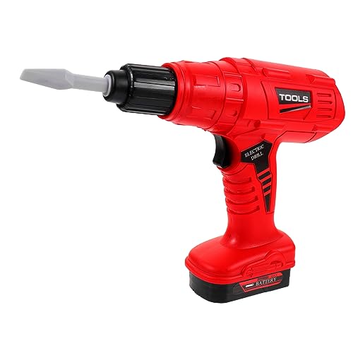 Toddmomy Akkubohrer Elektrisch Langlebiges Reparaturwerkzeug Tragbares DIY Lernspielzeug für Jungen und Mädchen Fördert Geschicklichkeit und Kreativität Geburtstagsgeschenk von Toddmomy