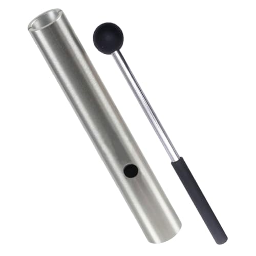 Toddmomy Alloy Percussion Toy mit Mallet Langlebiges Handfreundliches Tube Instrument Fördert Kreativität und Motorik Leicht und Tragbar für Anfänger von Toddmomy