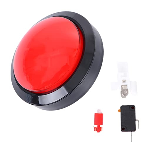 Toddmomy Antwortgerät mit Großen Tasten und LED Lampe Elektronisches Knopfspielzeug für Interaktive Spiele Batteriefrei Leuchtend Rot für Gruppenaktivitäten Toddmomy Antwortgerät mit Großen Tasten und LED Lampe Elektronisches Knopfspielzeug für Interaktive Spiele Batteriefrei Leuchtend Rot für Gruppenaktivitäten von Toddmomy